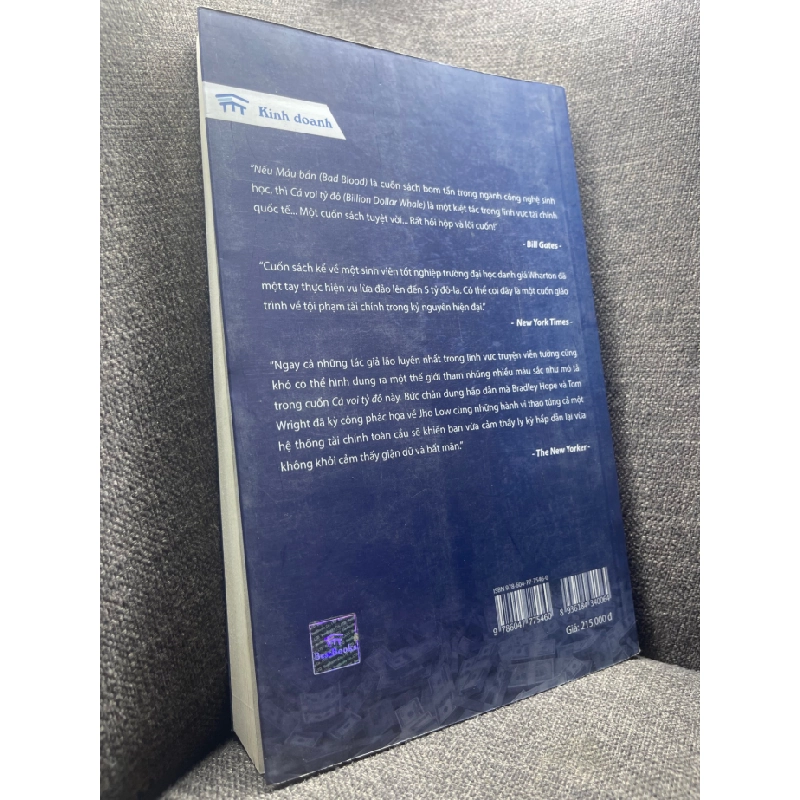 Cá voi tỉ đô - Bradley Hope, Tom Wright 2020 mới 90% HPB1204 459556