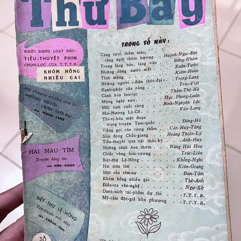 Tiểu thuyết thứ bảy 589117