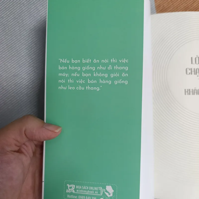 Lời nói chạm đến tim khách hàng 738921