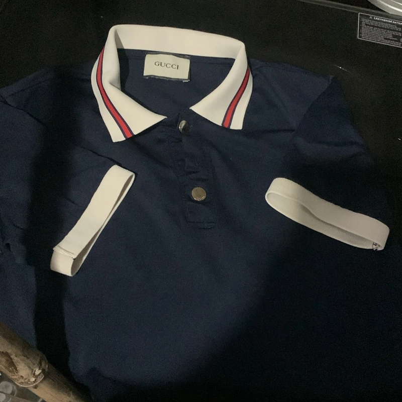 Áo polo gucci màu xanh than 519383