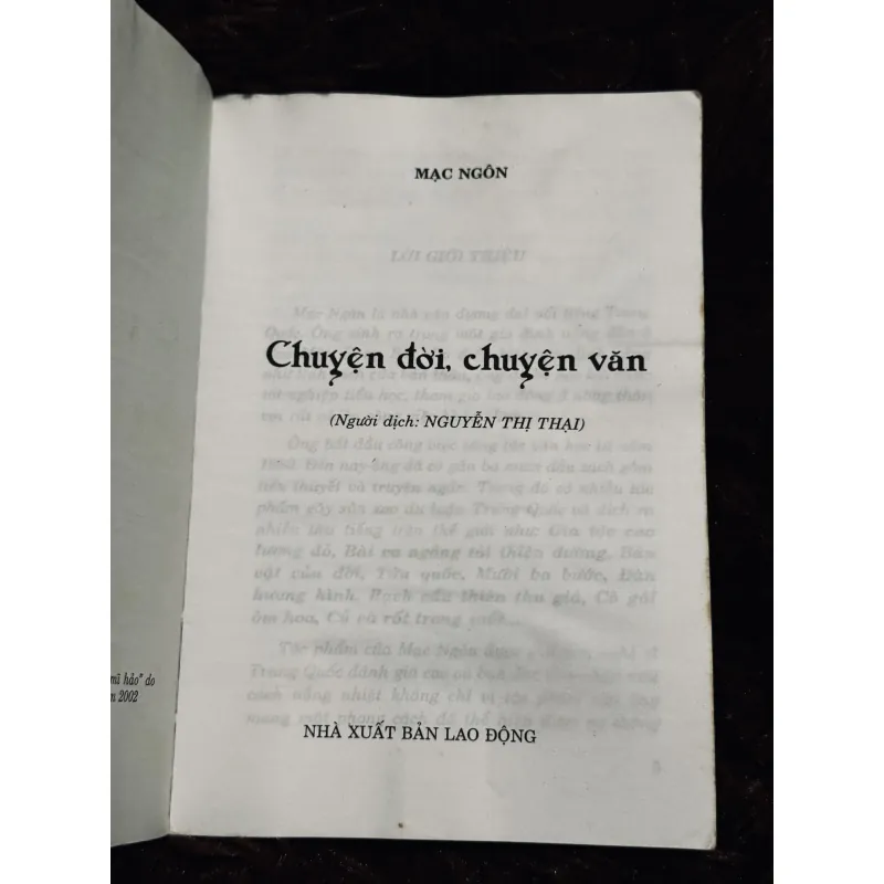 Mạc Ngôn Truyện ngắn truyện dài 937049