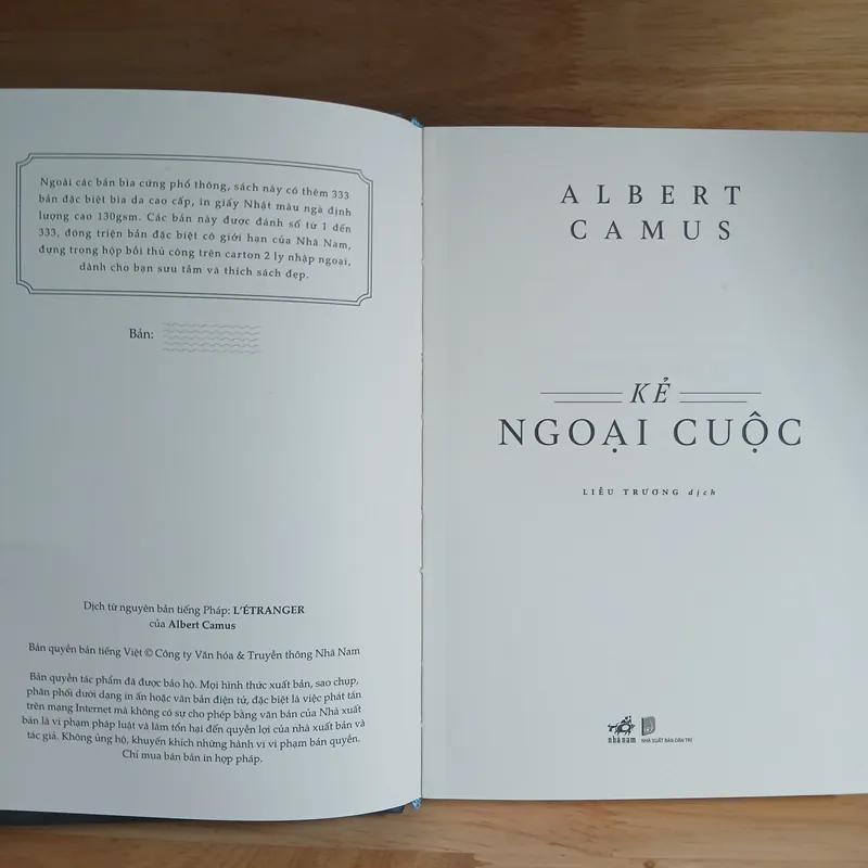Kẻ Ngoại Cuộc - Albert Camus 564060
