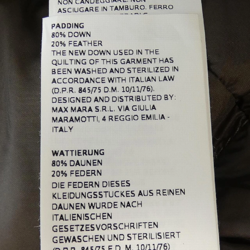 Áo khoác lông vũ Max Mara weekend 638802