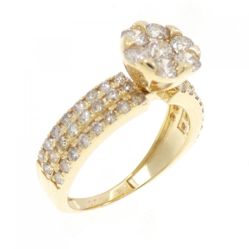 Nhẫn kim cương K18YG 1.00CT - Hàng hiệu Chính hãng 853523