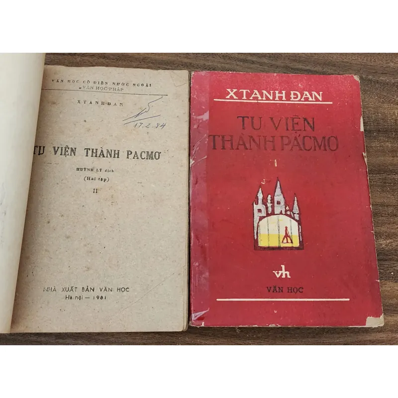 Trọn bộ 2 tập văn học cổ điển Pháp của nhà văn Stendhal: TU VIỆN THÀNH PARME 723000