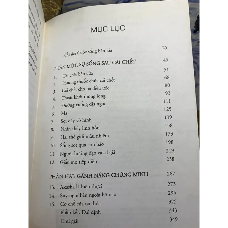 Sự Sống Sau Cái Chết, Gánh Nặng Chứng Minh - Deepak Chopra 719379