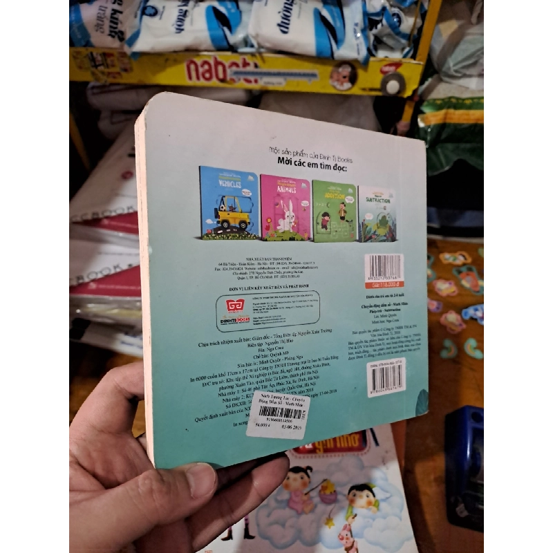 Phép trừ Subtraction dành cho trẻ 2-8 tuổi bìa cứng HCM0808 MẸ VÀ BÉ 923003