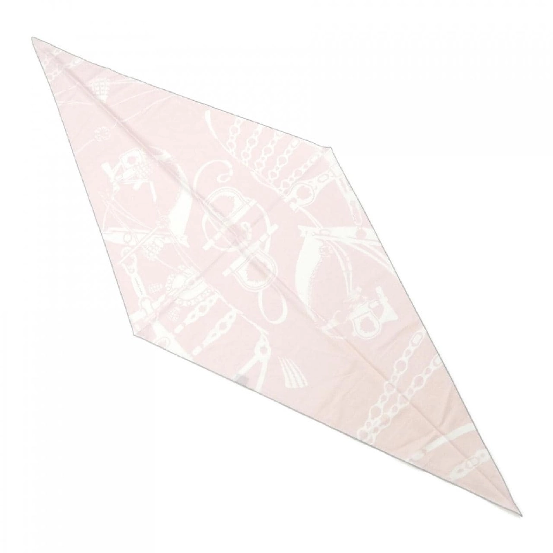 HERMES HARNAIS DE COUR 434223T Rosanj Cotton Shawl - Hàng hiệu Authentic 834670
