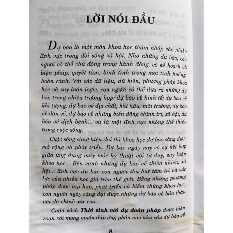 THỜI SINH DỰ ĐOÁN TƯƠNG LAI VÀ CÁCH HÓA GIẢI 759817