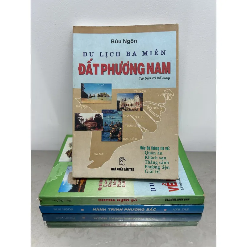 Bộ sách “Du lịch ba miền” của tác giả Bửu Ngôn. 1024972