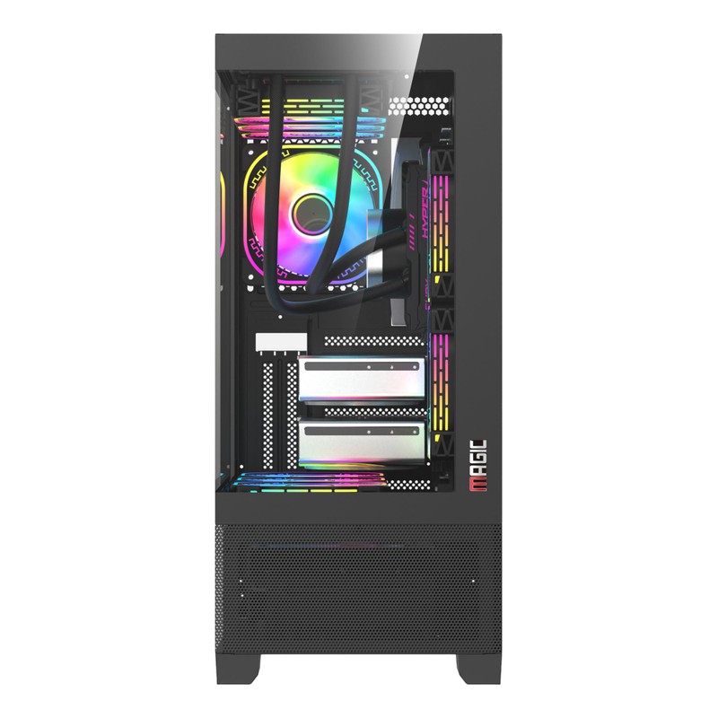 Case Magic MIX-FULL TOWER BLACK / WHITE form E-ATX chỉ 980k 75101