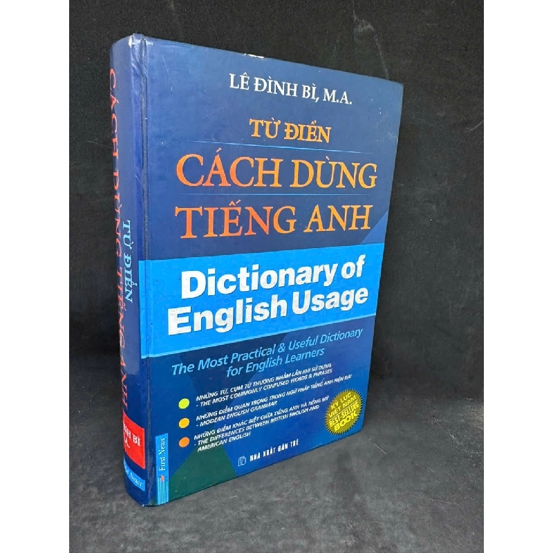 [Phiên Chợ Sách Cũ] Từ Điển Cách Dùng Tiếng Anh - Lê Đình Bì M.A. H0606, 2007 SBM 919314