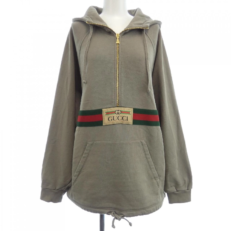 Áo hoodie GUCCI có nhãn Web & GUCCI 644656 XJC3W 633441