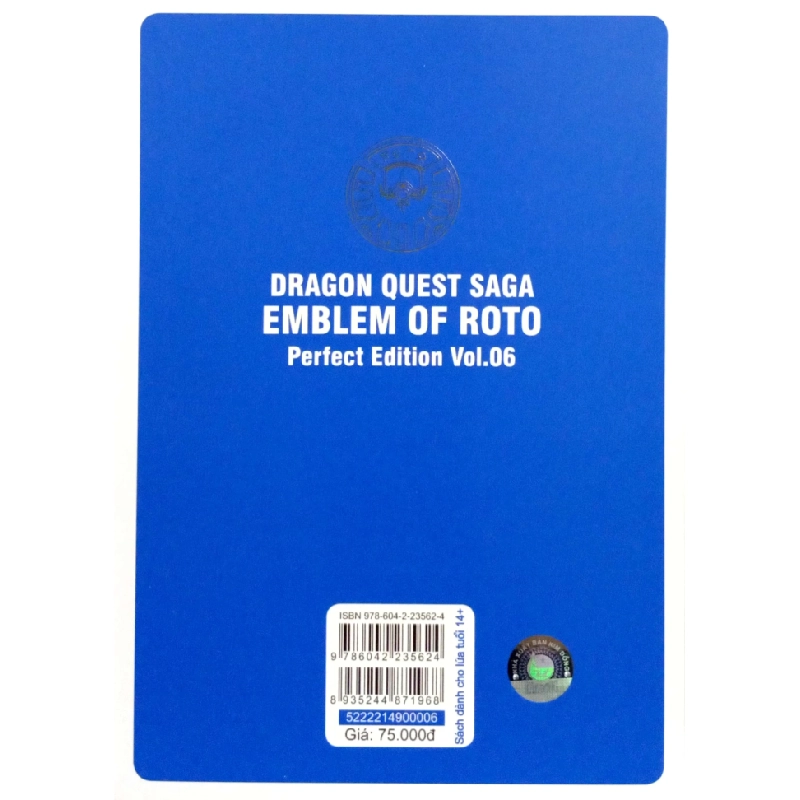 Dragon Quest - Dấu ấn Roto - Perfect Edition - Tập 6 - Kamui Fujiwara, Chiaki Kawamata 298587