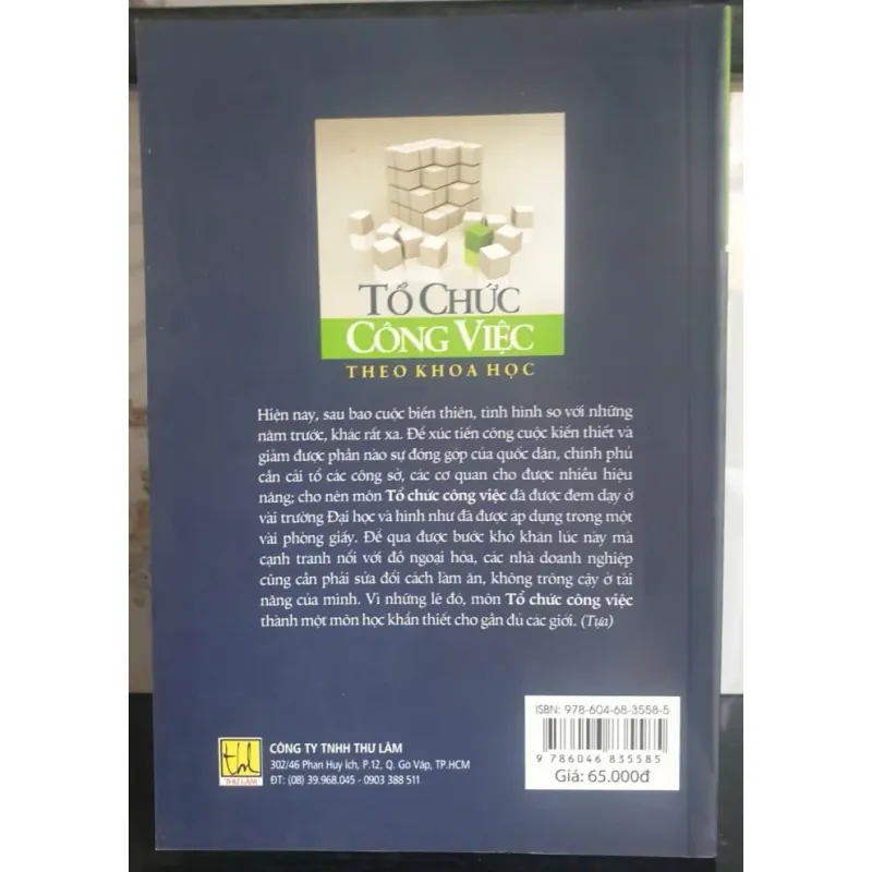 Tổ Chức Công Việc Theo Khoa Học - Nguyễn Hiến Lê 733746