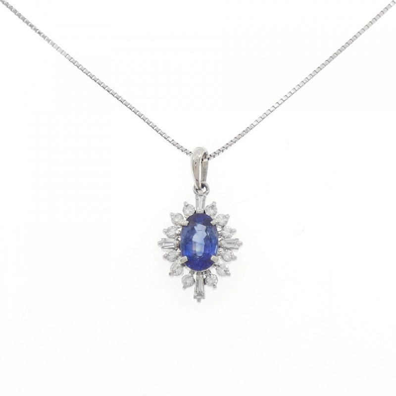 Dây chuyền Sapphire PT900/PT850 1.35CT - Hàng hiệu Chính hãng 861940