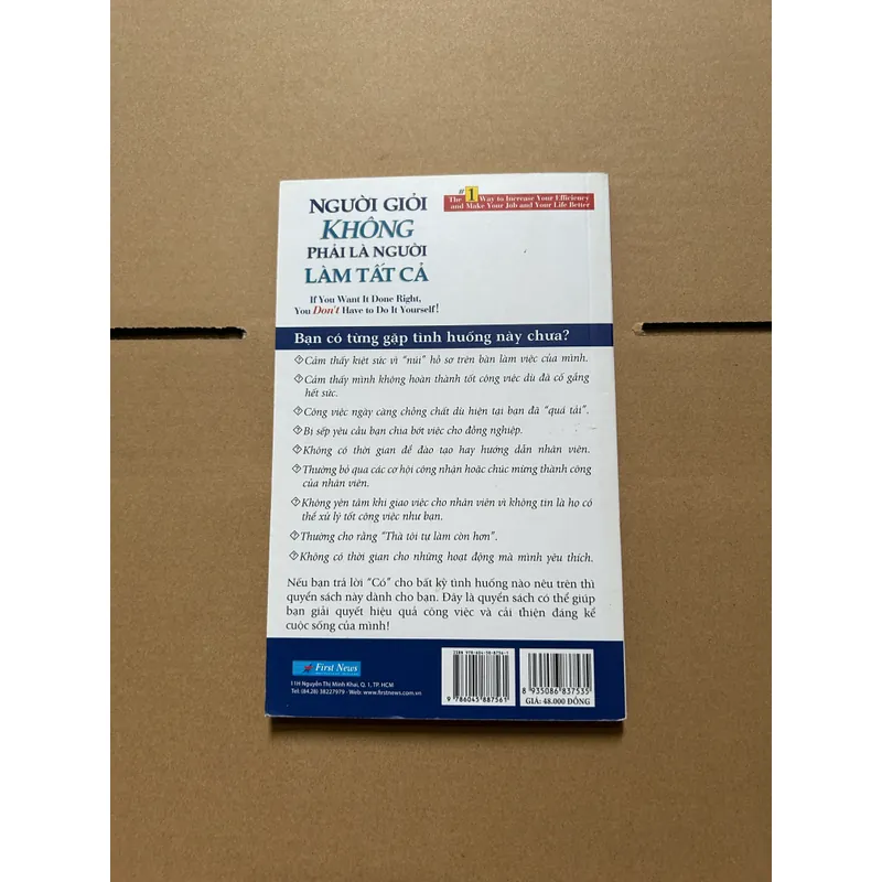 Người giỏi không phải là người làm tất cả 731903