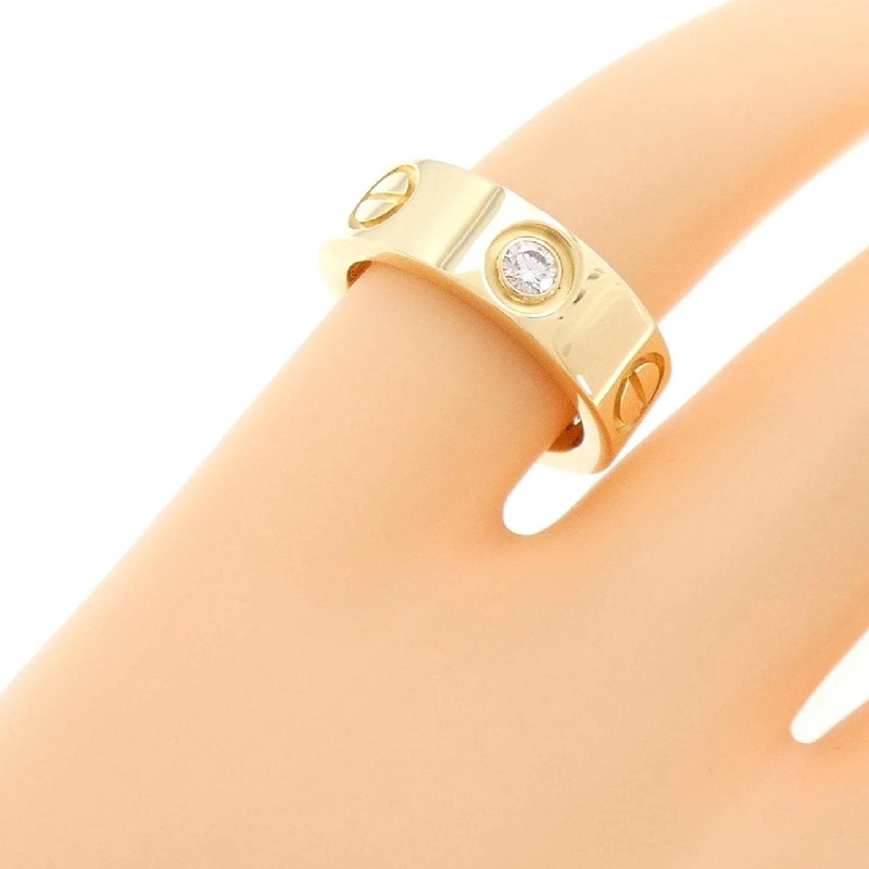 Nhẫn Cartier Love Half Diamond - Hàng hiệu Authentic 838579