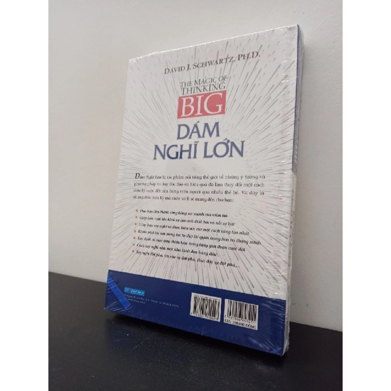 Dám Nghĩ Lớn (Bìa Cứng) - David J. Schwartz. Ph.D New 100% HCM.ASB0703 65579