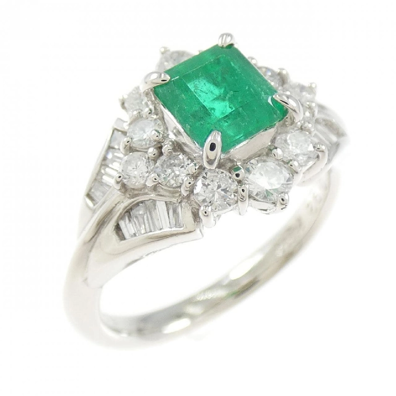 Nhẫn Emerald PT900 0.92CT 668065