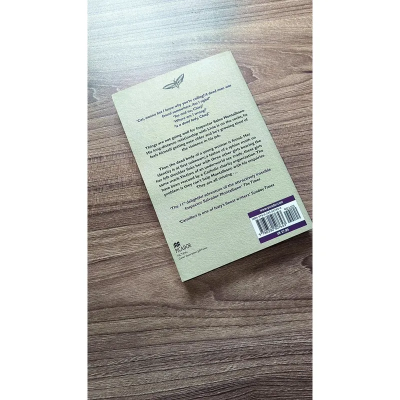 The Wings of the Sphinx - Andrea Camilleri (preloved book) 722907