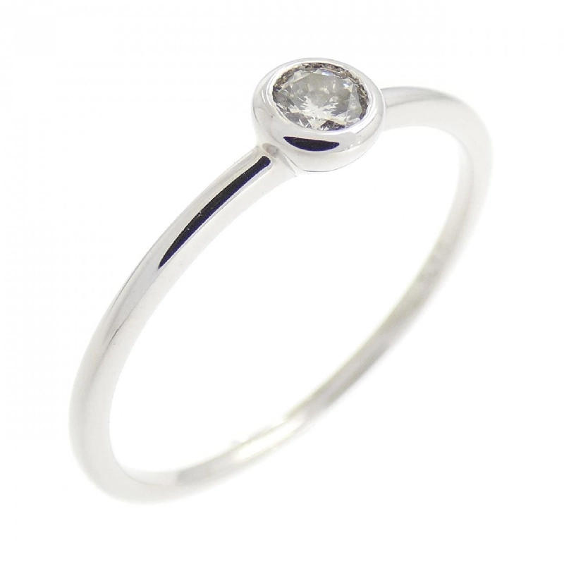 Nhẫn kim cương Solitaire K18WG 0.10CT 669570