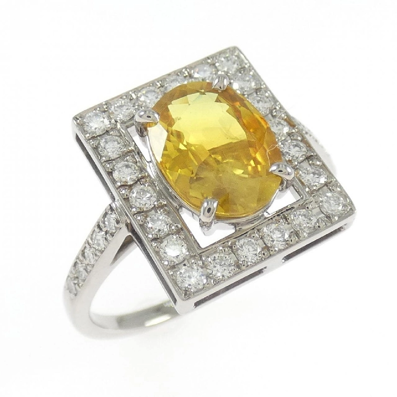 Nhẫn Sapphire K18WG 1.93CT - Hàng hiệu Chính hãng 853143