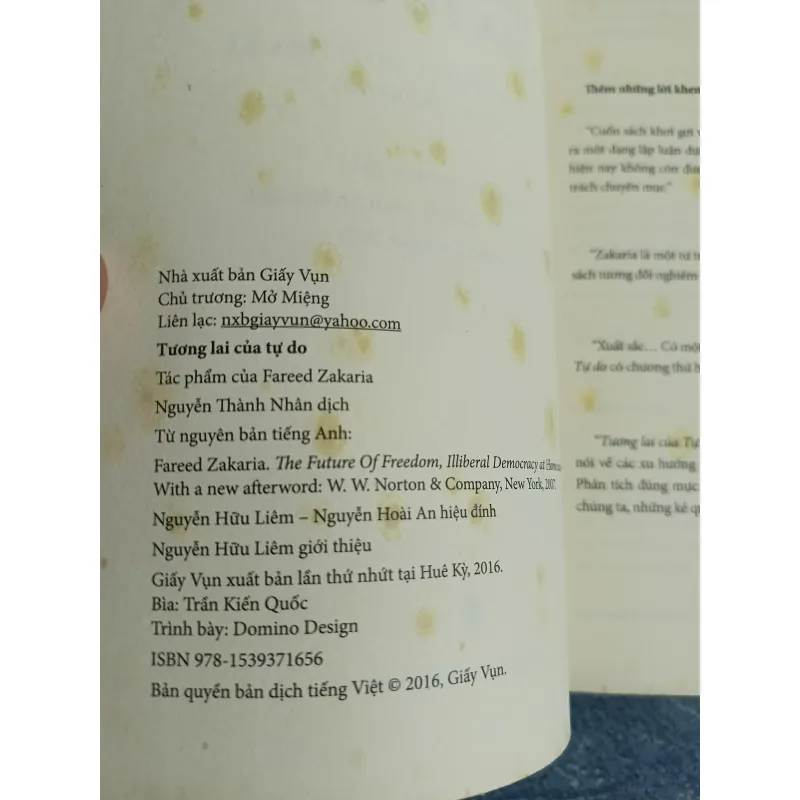 Tương lai của tự do - Fareed Zakaria 558602