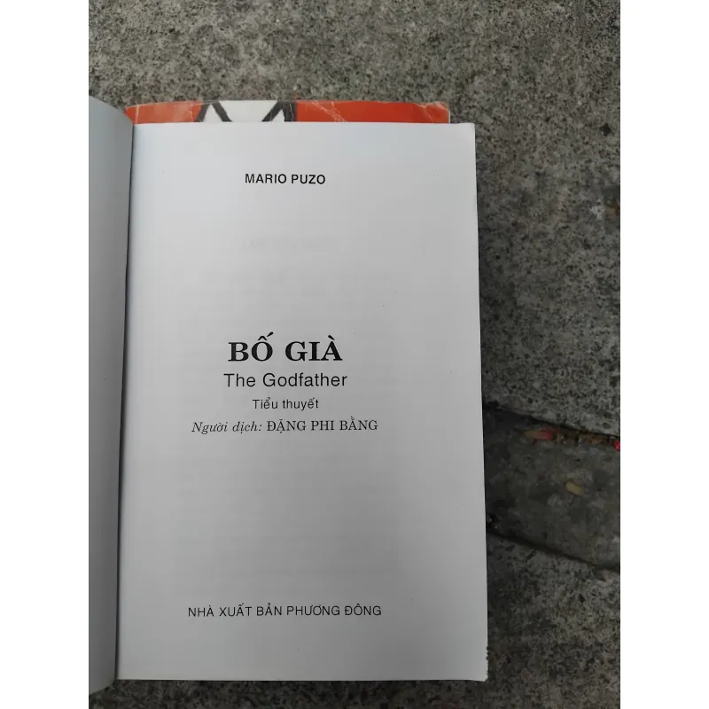 Bố già ( The Godfather ) bản dịch hay nhất của Đặng Phi Bằng  1008252