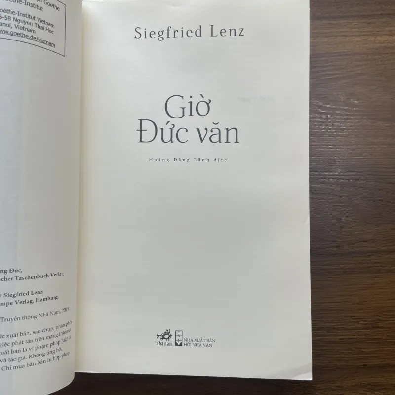 Giờ Đức văn - Siegfried Lenz 992837