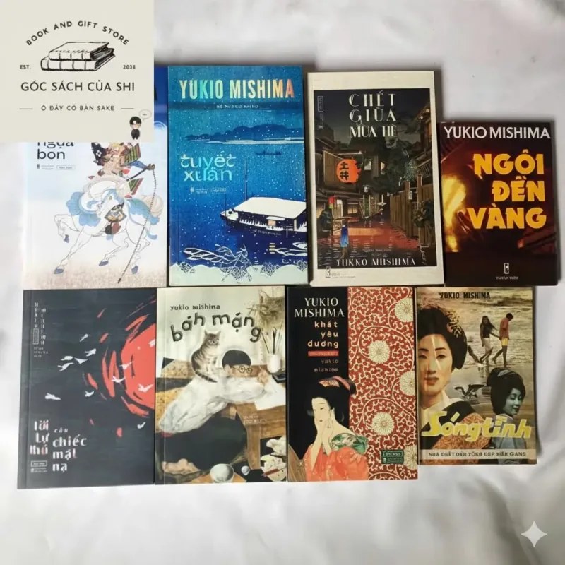 Yukio Mishima: Ngựa bon, Tuyết xuân, Chết giữa mùa hè, Ngôi đền vàng, bán mạng, Sóng tình 746531