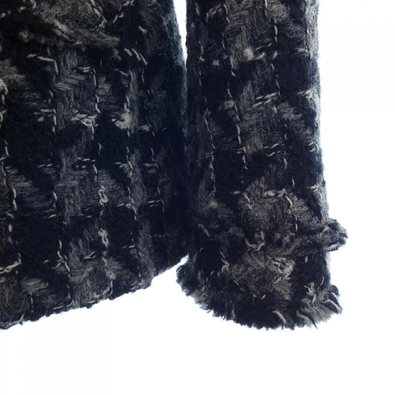 【Mã giảm giá】Áo khoác không cổ CHANEL 635963