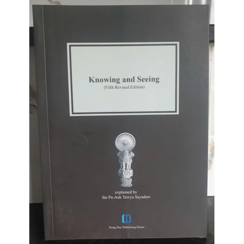Sách Knowing and Seeing - sách tiếng Anh 958274