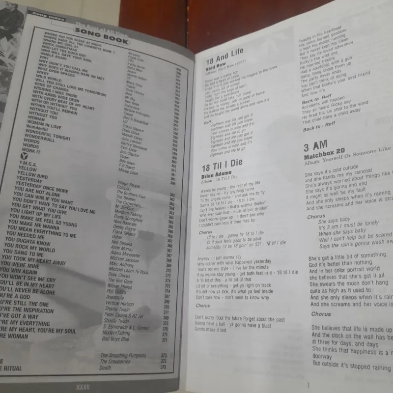 The Best SONGBOOK of all time 930830