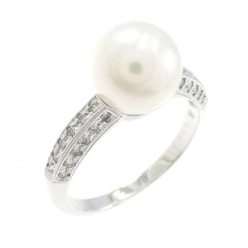 Nhẫn ngọc trai Akoya K18WG 9mm - Hàng hiệu Authentic 848137