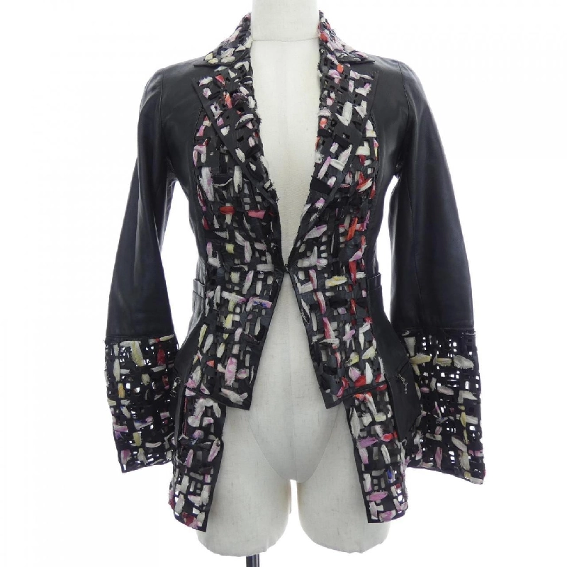 CHANEL P40960W04890 Áo khoác da - Hàng hiệu Chính hãng 817325