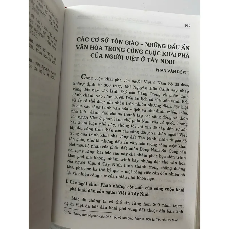 Những thành tựu Khoa học xã hội và Nhân văn ở các tỉnh phía Nam trong thời kỳ Đổi mới 1023735