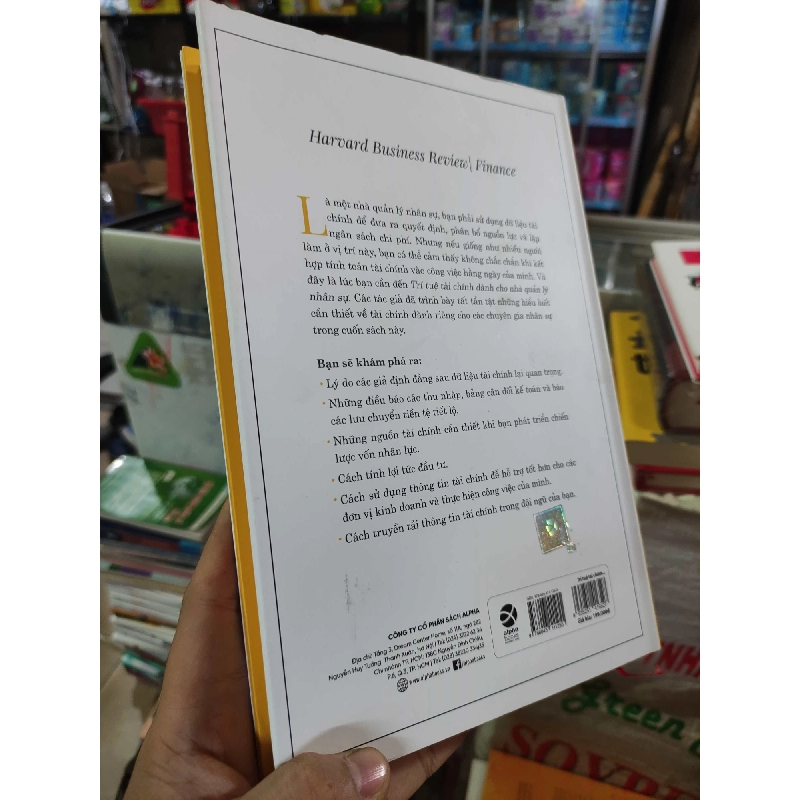 Trí tuệ tài chính dành cho nhà quản lý nhân sựHPB.HCM01/03 42147