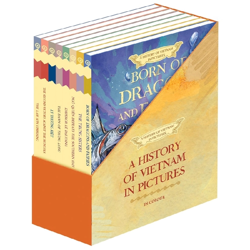 Bộ Sách A History Of Vietnam In Pictures (In Colour) - Phiên Bản Tiếng Anh (Bộ Hộp 8 Cuốn) (2021) - Nhiều Tác Giả 744518