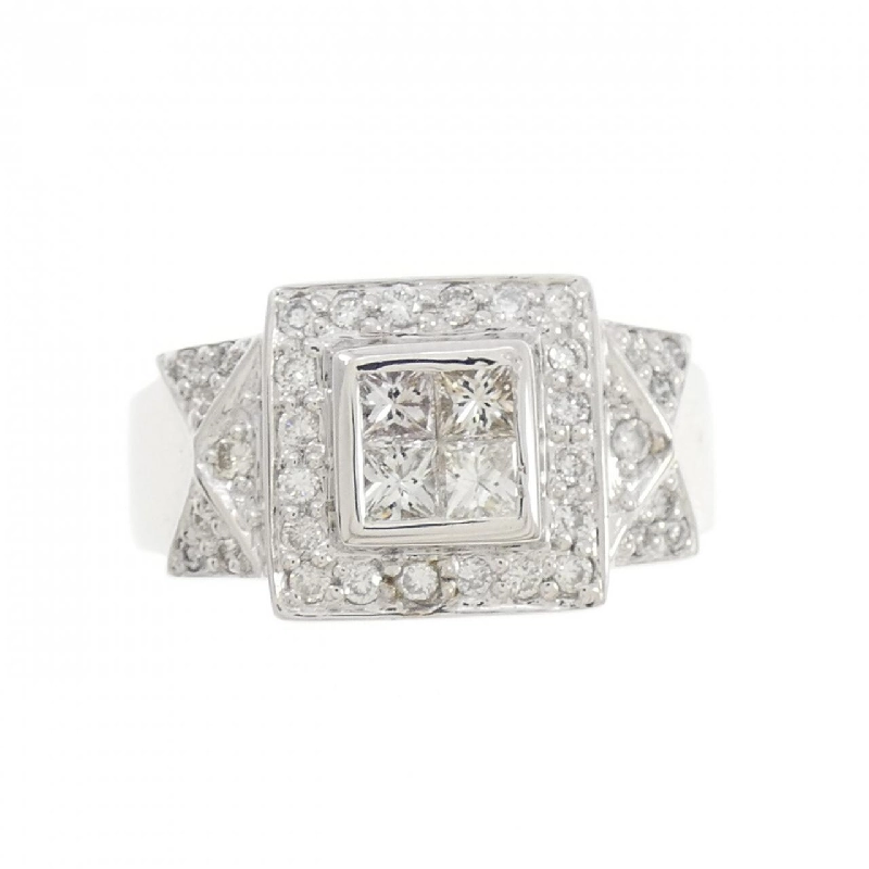 Nhẫn kim cương K18WG 0.41CT 668588