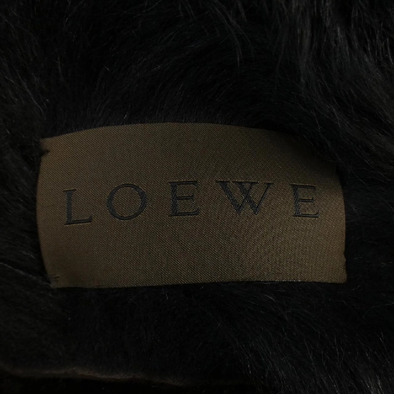 【Mã giảm giá】Áo khoác lông cừu LOEWE 643273