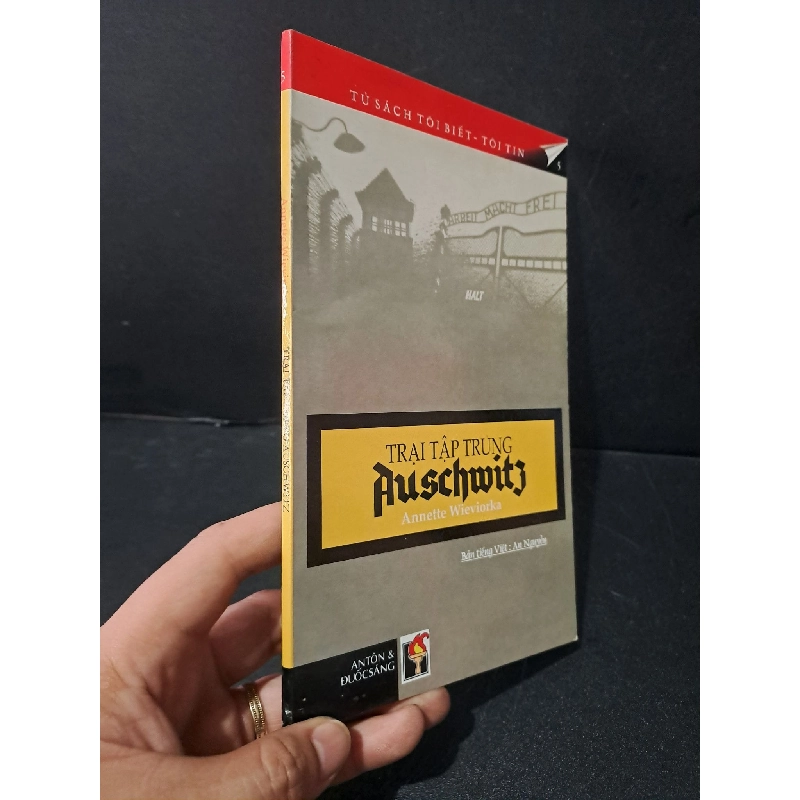 Trại tập trung Auschwitz mới 80% ố có chữ ký trang đầu 2009 Annette Wieviorka HCM2103 VĂN HỌC 918066