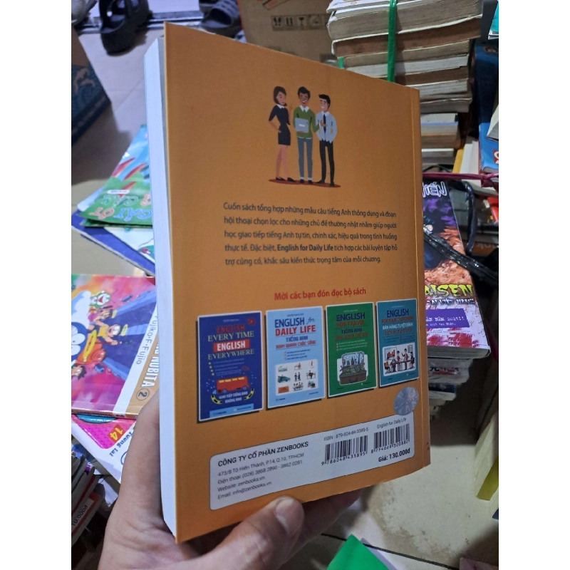 English for daily life - Nguyễn Thanh Loan - mới 90% - HỌC NGOẠI NGỮ - HCM0111 923995