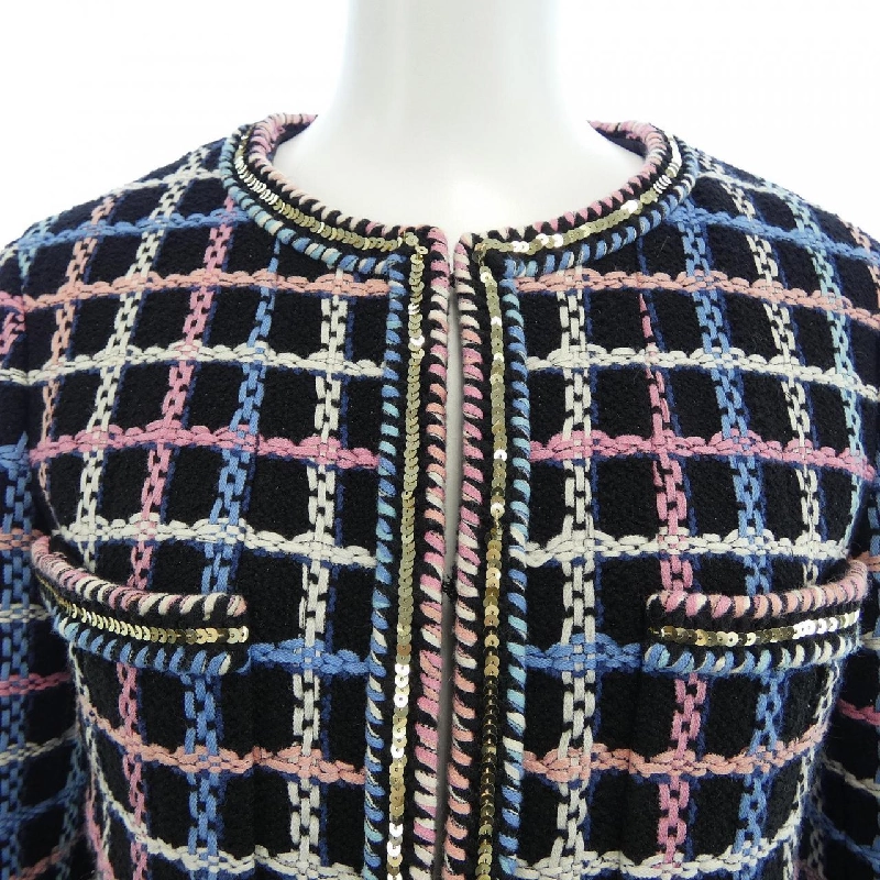 CHANEL P72500V64261 22S Áo khoác không cổ - Hàng hiệu Authentic 821992