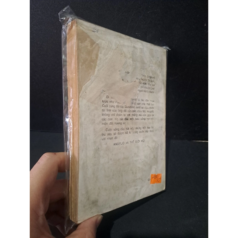 Angielic cập bến hạnh phúc mới 60% bẩn bìa, ố vàng, rách bìa sau 1990 Secgian Golong HCM1604 VĂN HỌC 918535
