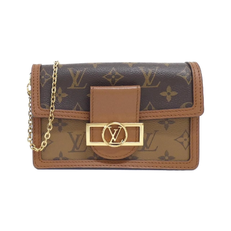Ví Louis Vuitton Monogram Porte-Feuille Dauphine M68746 Chain Wallet 622635