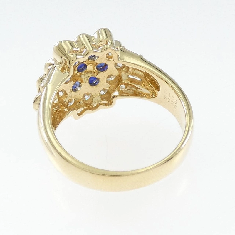 Nhẫn Sapphire K18YG 0.96CT 671131