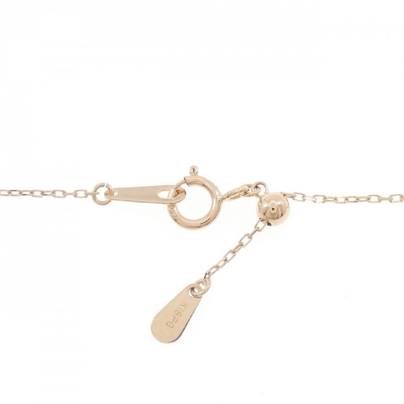 K18PG Ngôi sao Kim cương Dây chuyền 0.06CT - Hàng hiệu Chính hãng 857820