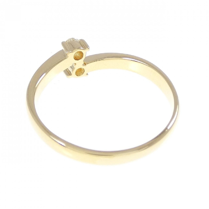 Nhẫn kim cương K18YG 668402