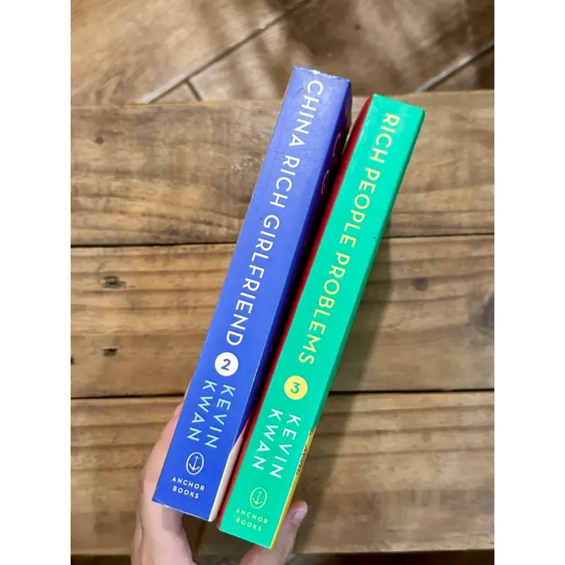 Combo Sách Ngoại Văn Kevin Kwan - China Rich Girlfriend & Rich People Problems 729089